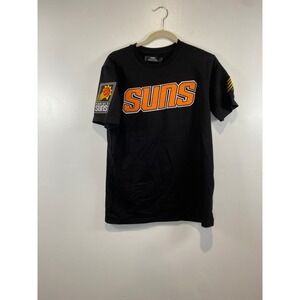 Pro Standard Phoenix Suns NBA T-Shirt‎ Graphic Patches Black Mens Size S